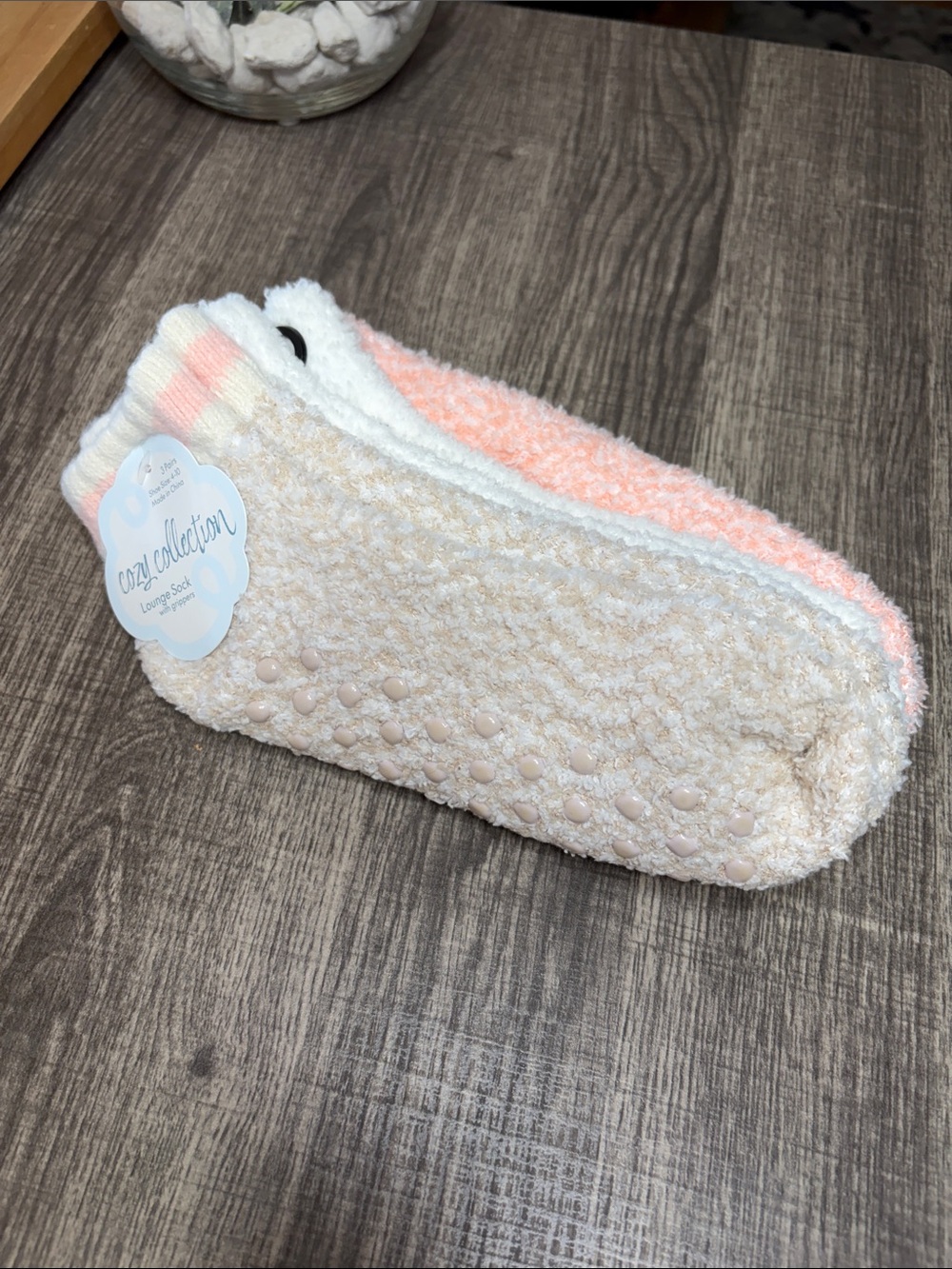 🪻5 for $35🪻 Cozy Collection Plush Non-Slip Women’s Lounge Socks